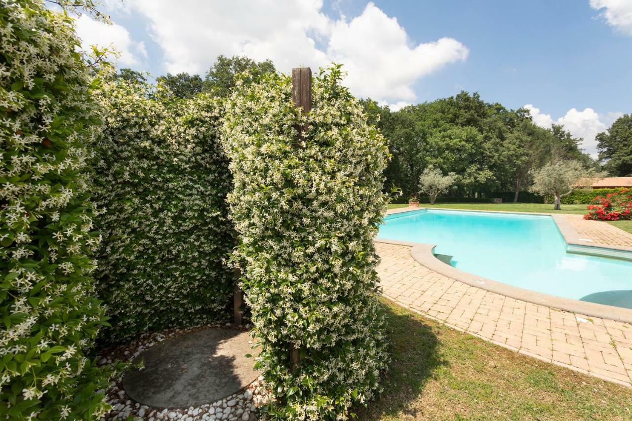Villa In Via Della Marcigliana Casale Torre San Giovanni Buitenkant foto